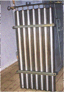 Баллоны для хранения и транспортировки водородосодержащих газов  в связанном состоянии при низком давлении на основе твердых сорбентов
